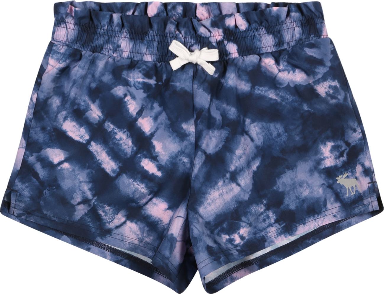 Abercrombie & Fitch Kalhoty tmavě modrá / světle fialová