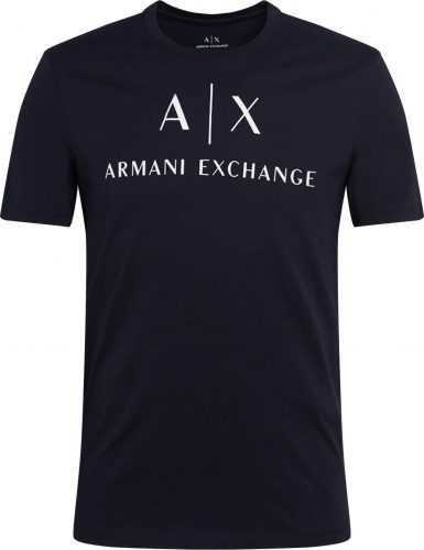 ARMANI EXCHANGE Tričko námořnická modř