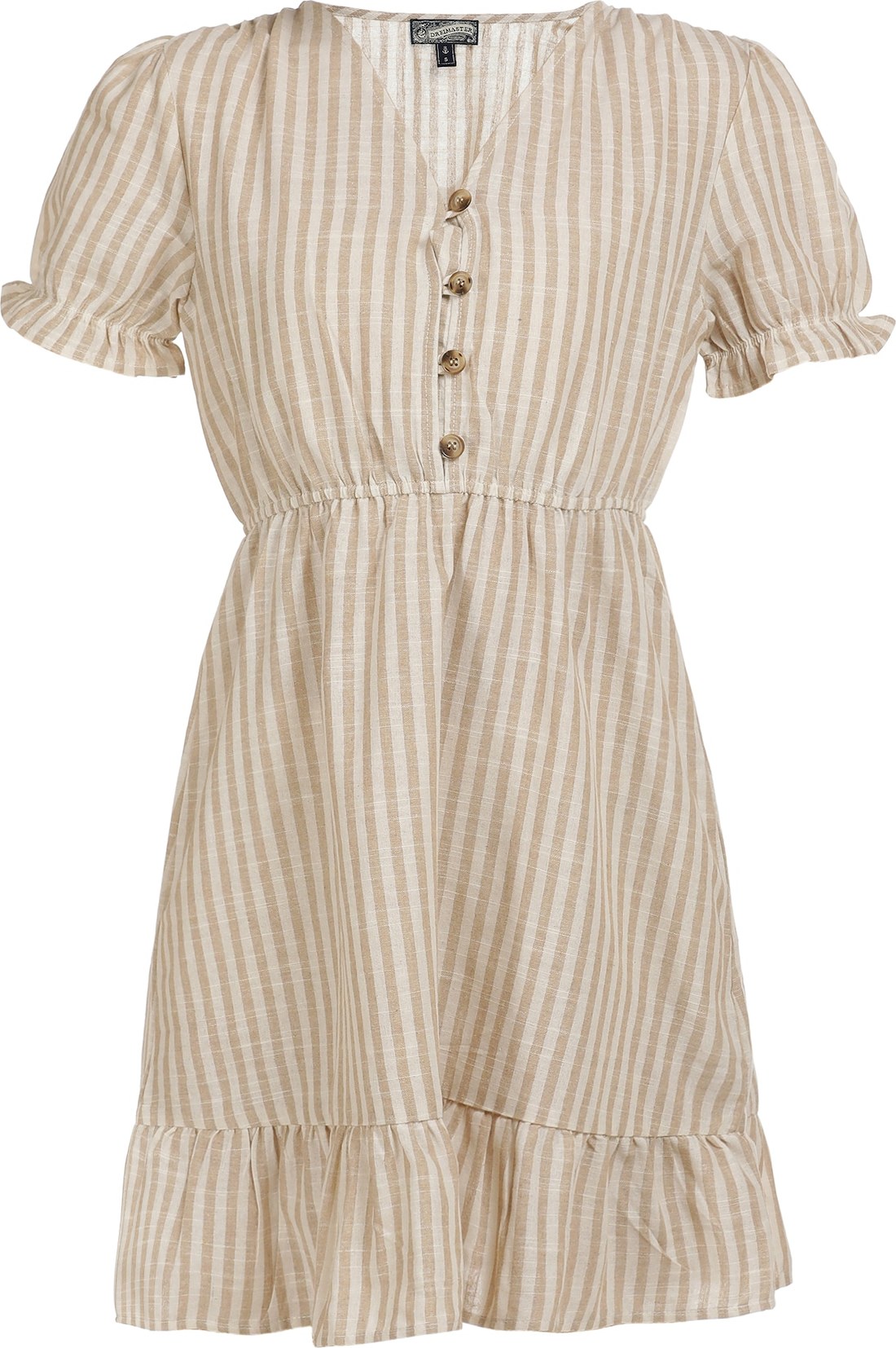 DreiMaster Vintage Letní šaty bílá / písková