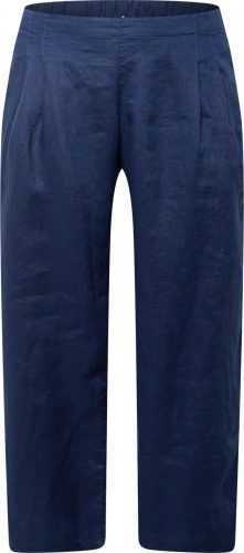 Esprit Curves Kalhoty se sklady v pase námořnická modř
