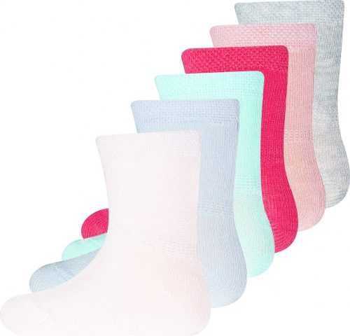EWERS Ponožky pink / růžová / světlemodrá / bílá / šedý melír