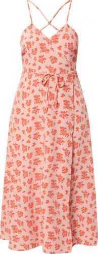 Fashion Union Letní šaty 'SWOON' růžová / starorůžová / oranžová