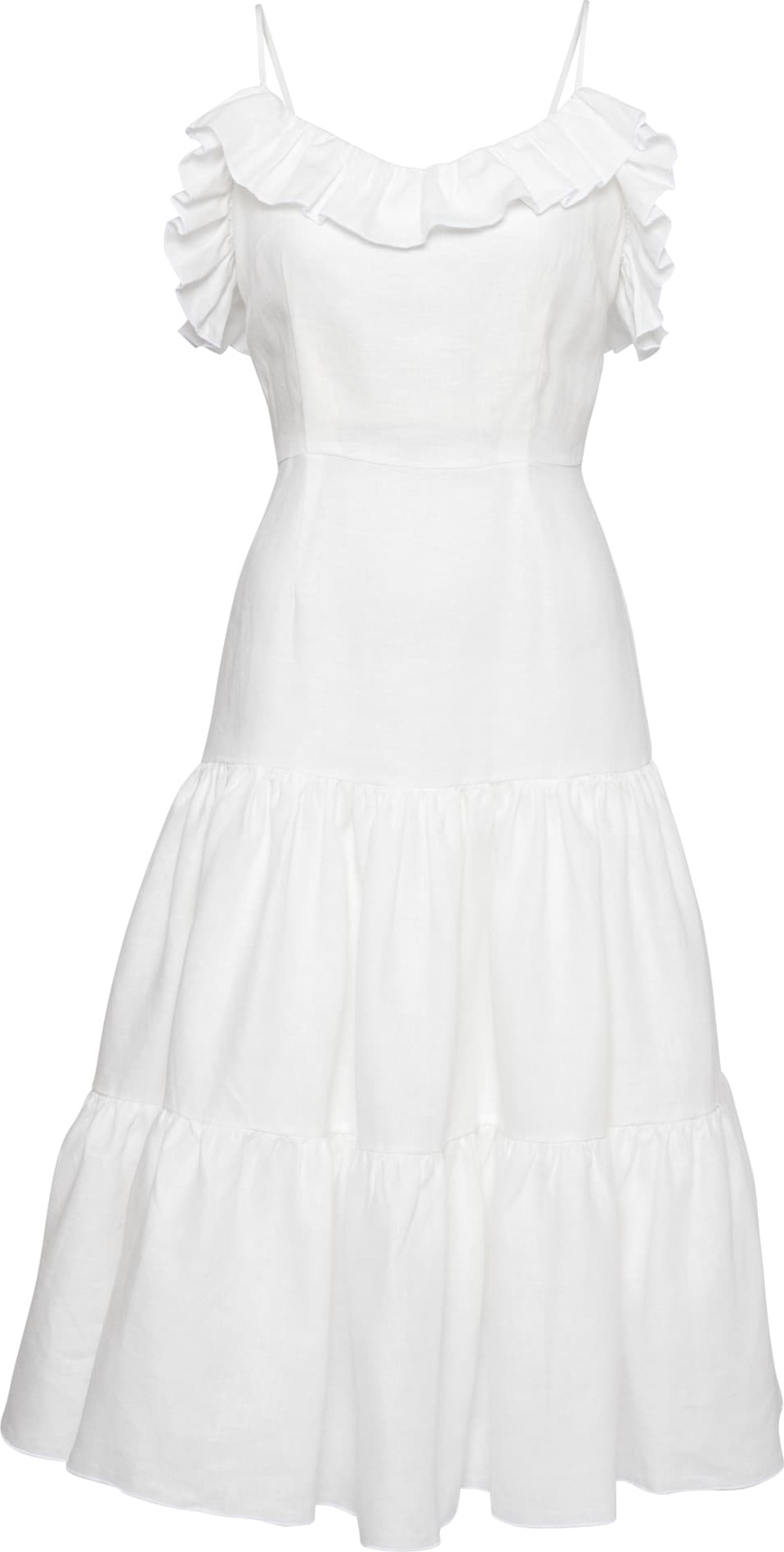 KAN Letní šaty 'JASMINE' bílá