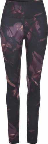 LASCANA ACTIVE Sportovní kalhoty fialová / černá / růžová