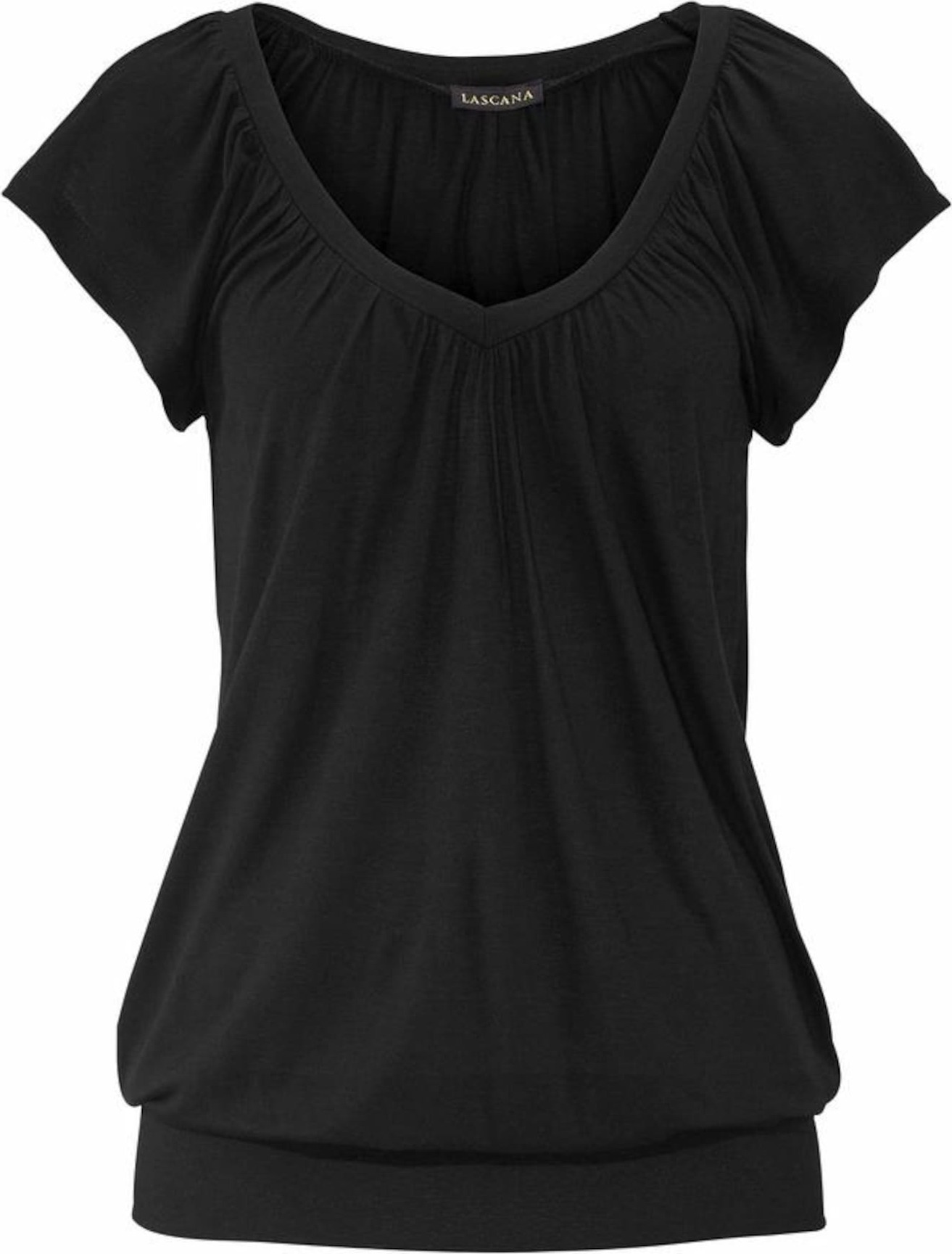 LASCANA Tričko černá