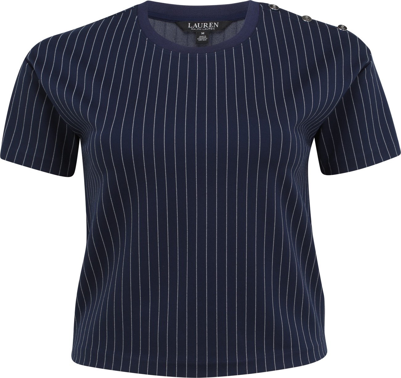 Lauren Ralph Lauren Tričko 'FREYA' námořnická modř / bílá