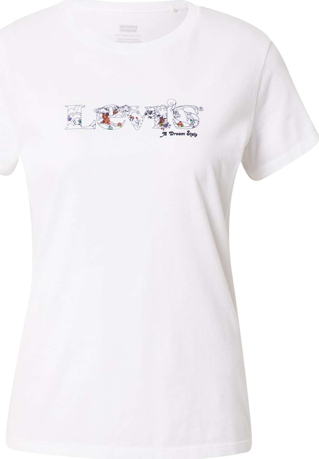 LEVI'S Tričko bílá / černá / mix barev