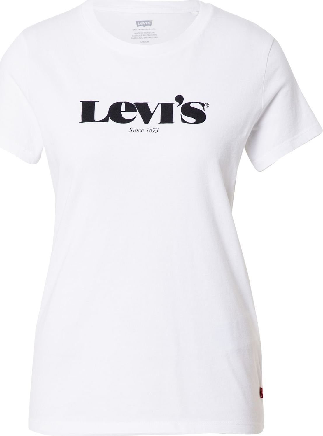 LEVI'S Tričko bílá / černá