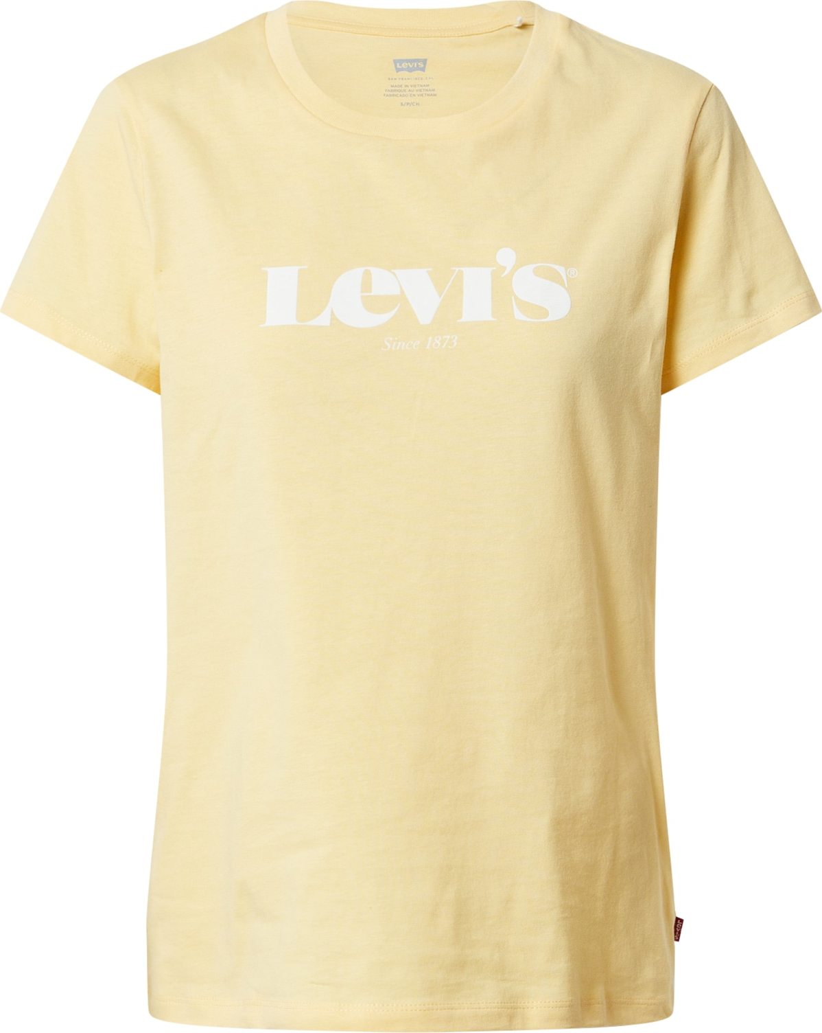 LEVI'S Tričko žlutá / bílá