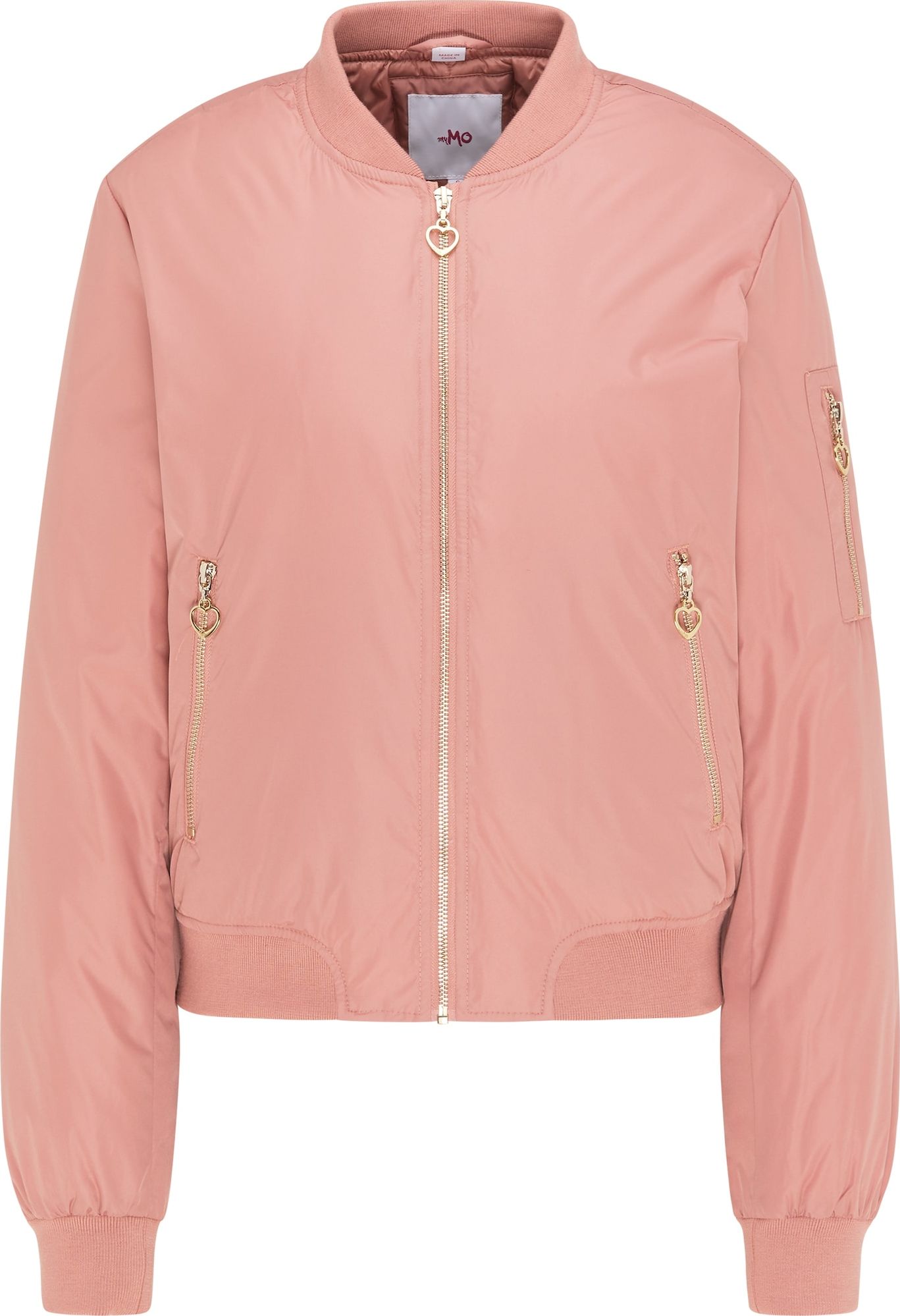 MYMO Přechodná bunda starorůžová