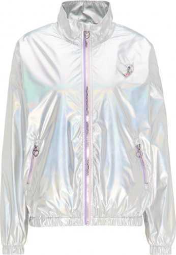 MYMO Přechodná bunda stříbrná