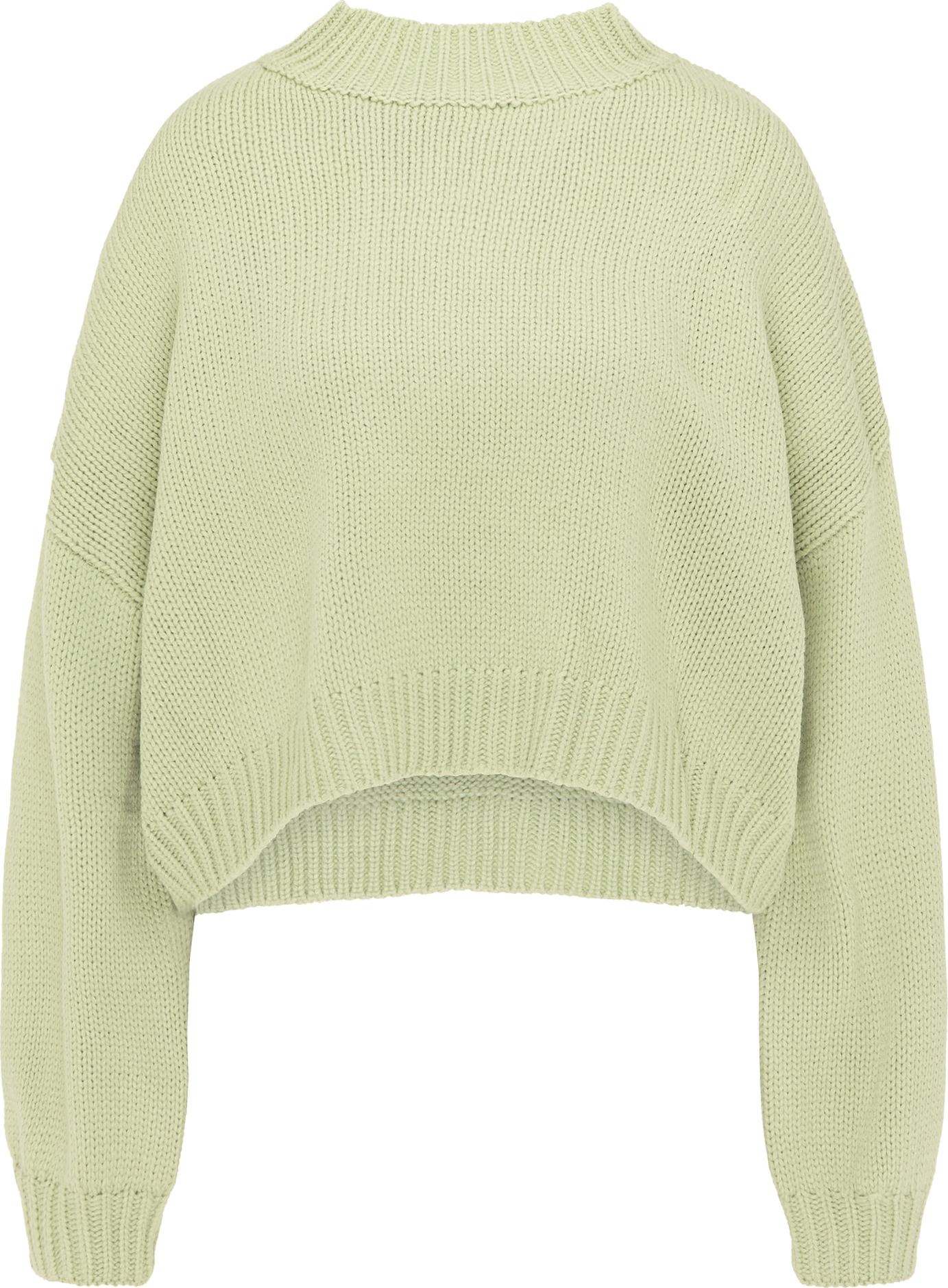 MYMO Svetr pastelově zelená