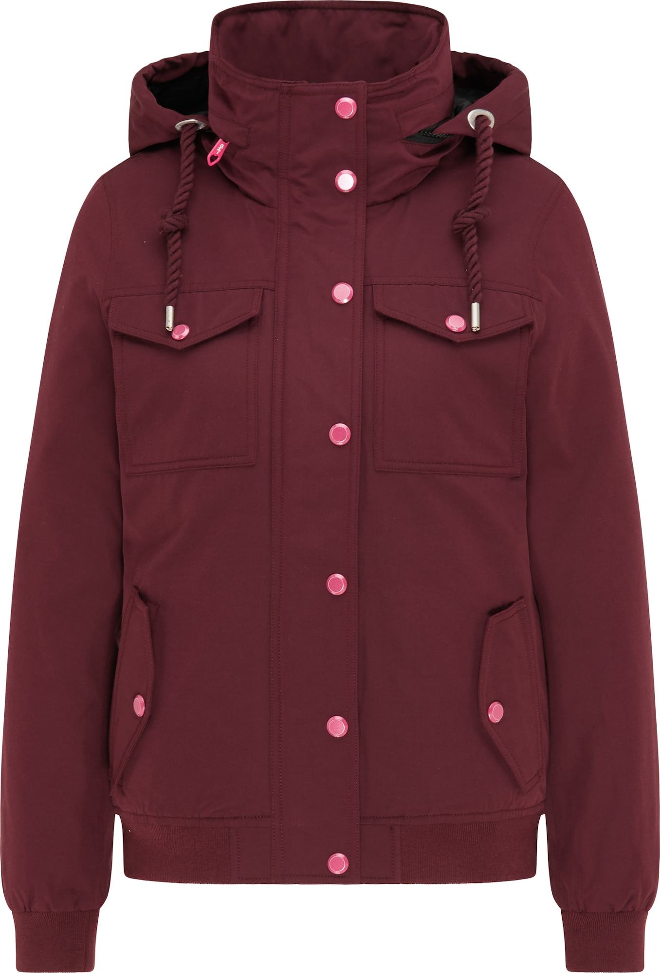 MYMO Zimní bunda bordó
