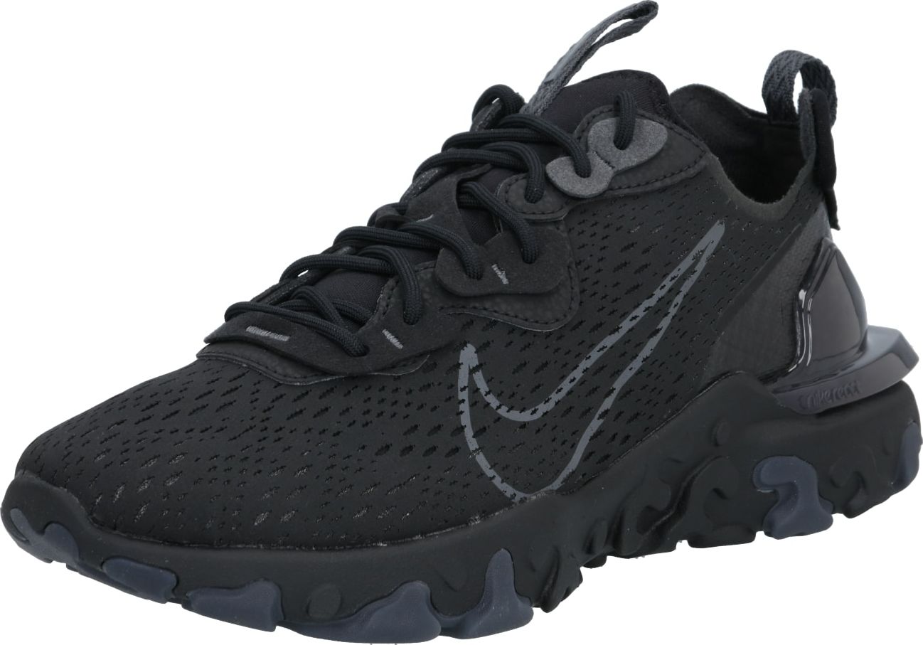 Nike Sportswear Tenisky 'React Vision' černá / světle šedá