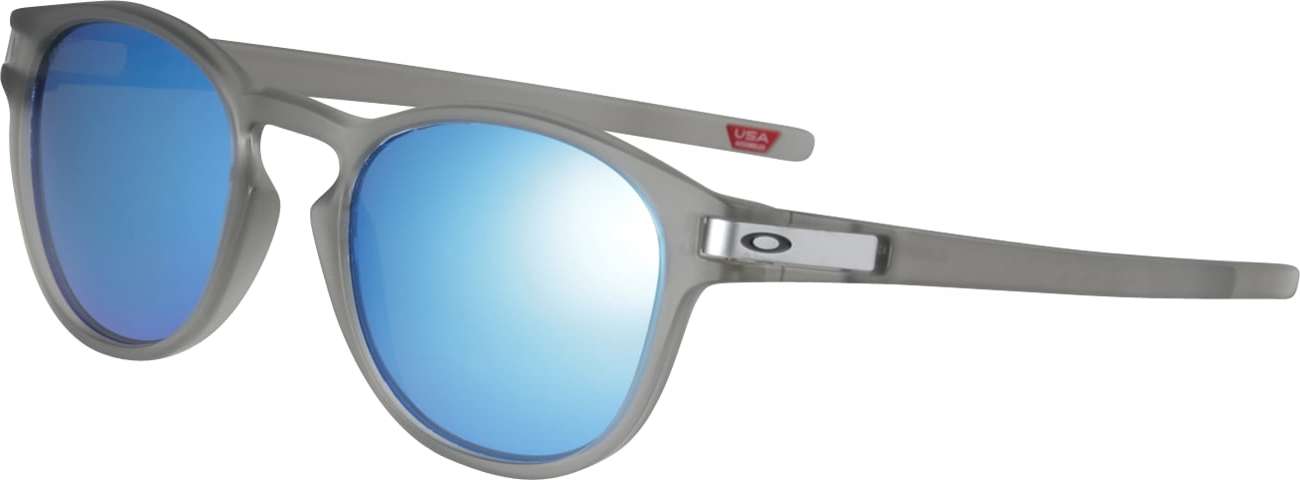 OAKLEY Sportovní sluneční brýle 'Latch' šedá / modrá