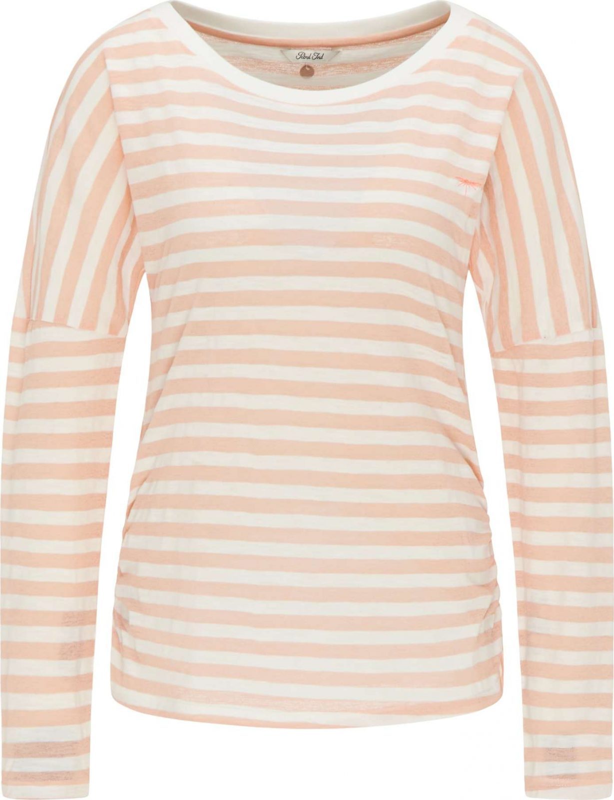 Petrol Industries Tričko bílá / broskvová