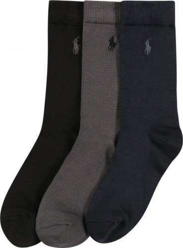 Polo Ralph Lauren Ponožky námořnická modř / černá / šedá
