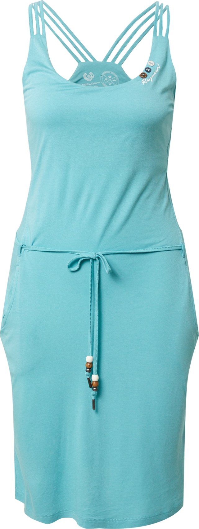 Ragwear Letní šaty 'KALOPE' tyrkysová