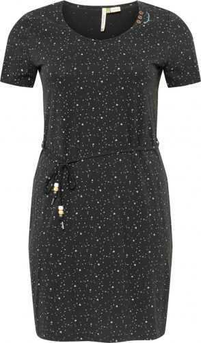 Ragwear Plus Letní šaty 'PELIADA' černá / bílá / modrá