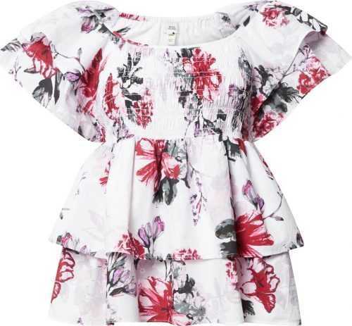 River Island Tričko pink / červená / fialová