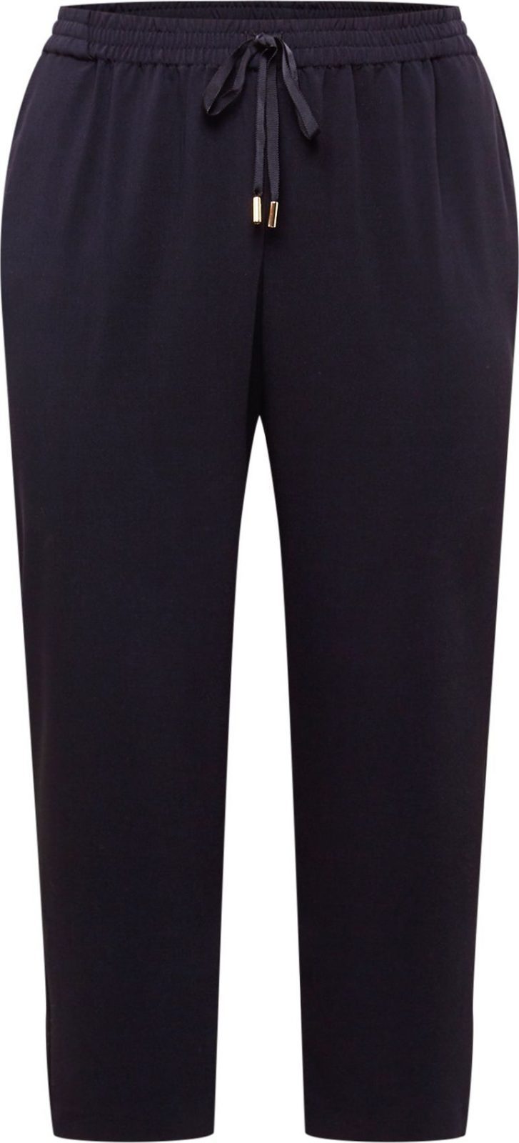River Island Plus Kalhoty černá
