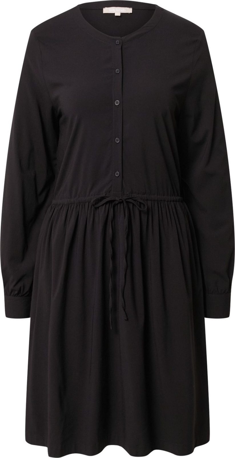Soft Rebels Košilové šaty 'Bloom' černá