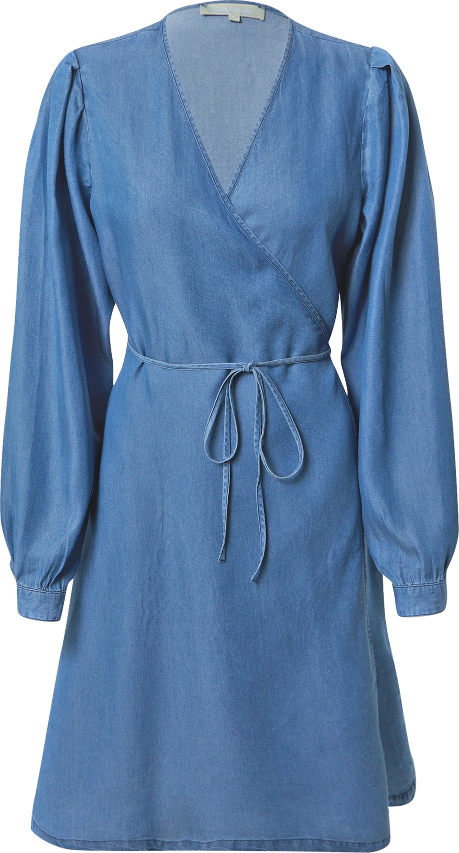 Soft Rebels Košilové šaty 'Sasha' modrá džínovina