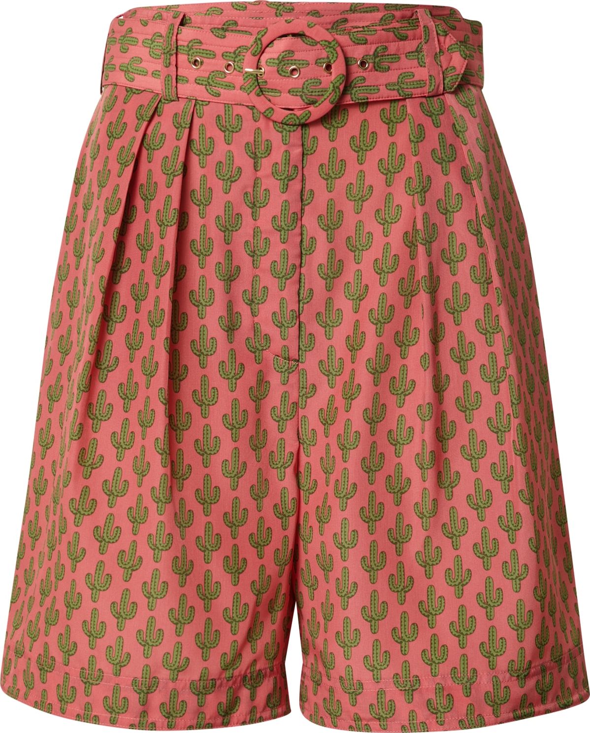 STEFFEN SCHRAUT Kalhoty se sklady v pase 'Julia' světle zelená / pitaya