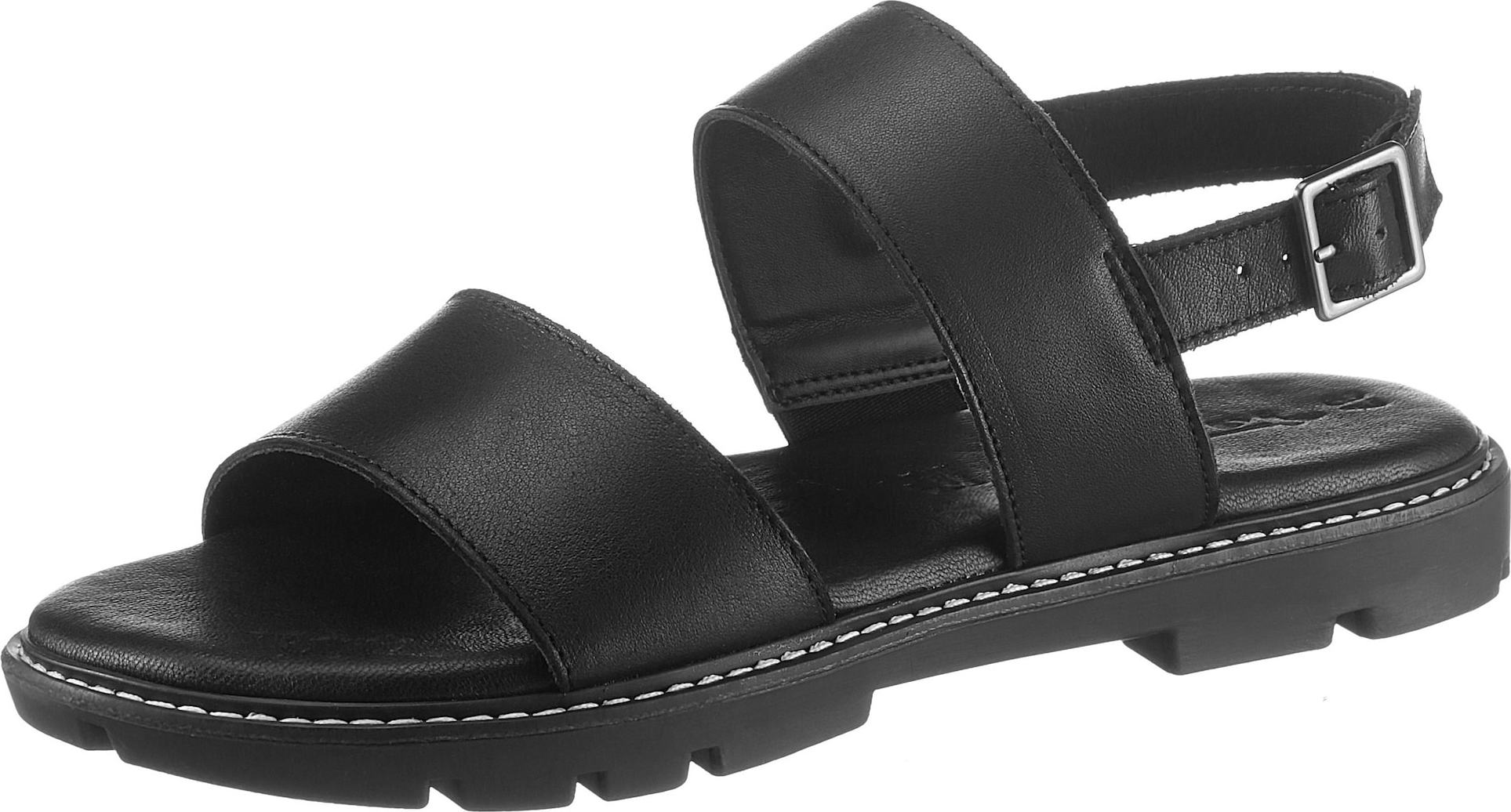 TAMARIS Sandály černá