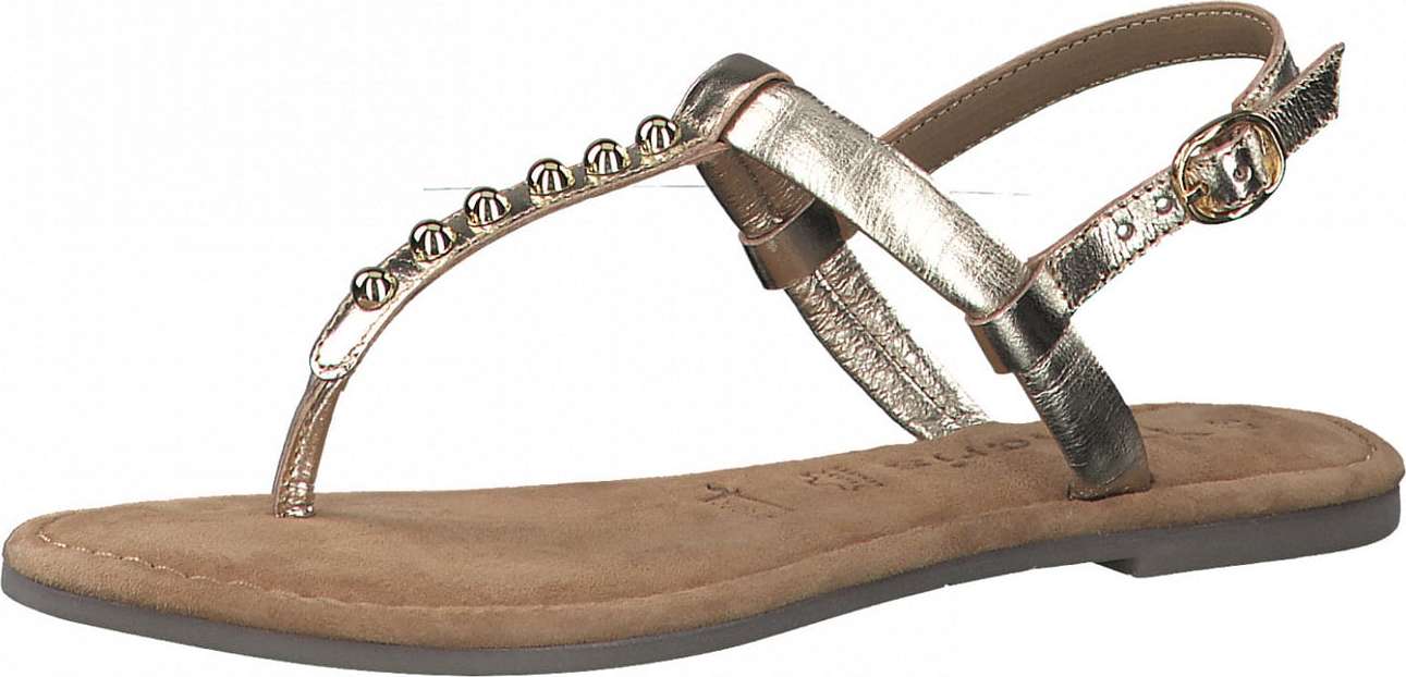 TAMARIS Žabky zlatá