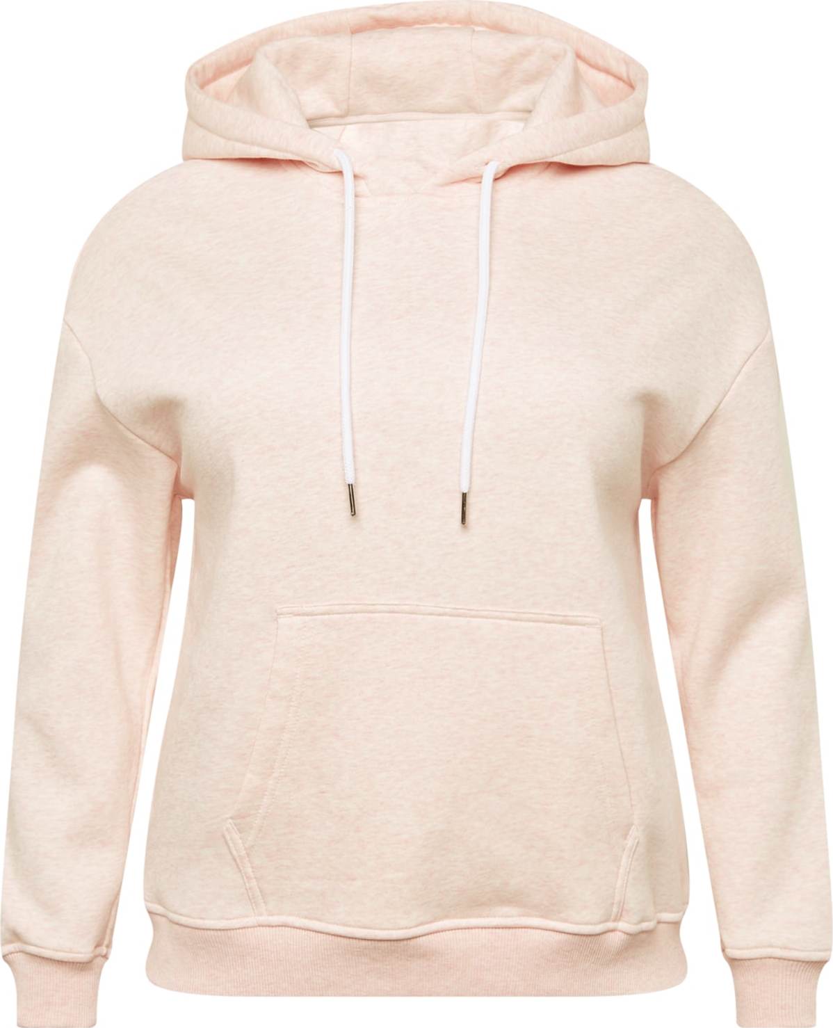 Urban Classics Curvy Mikina růžový melír