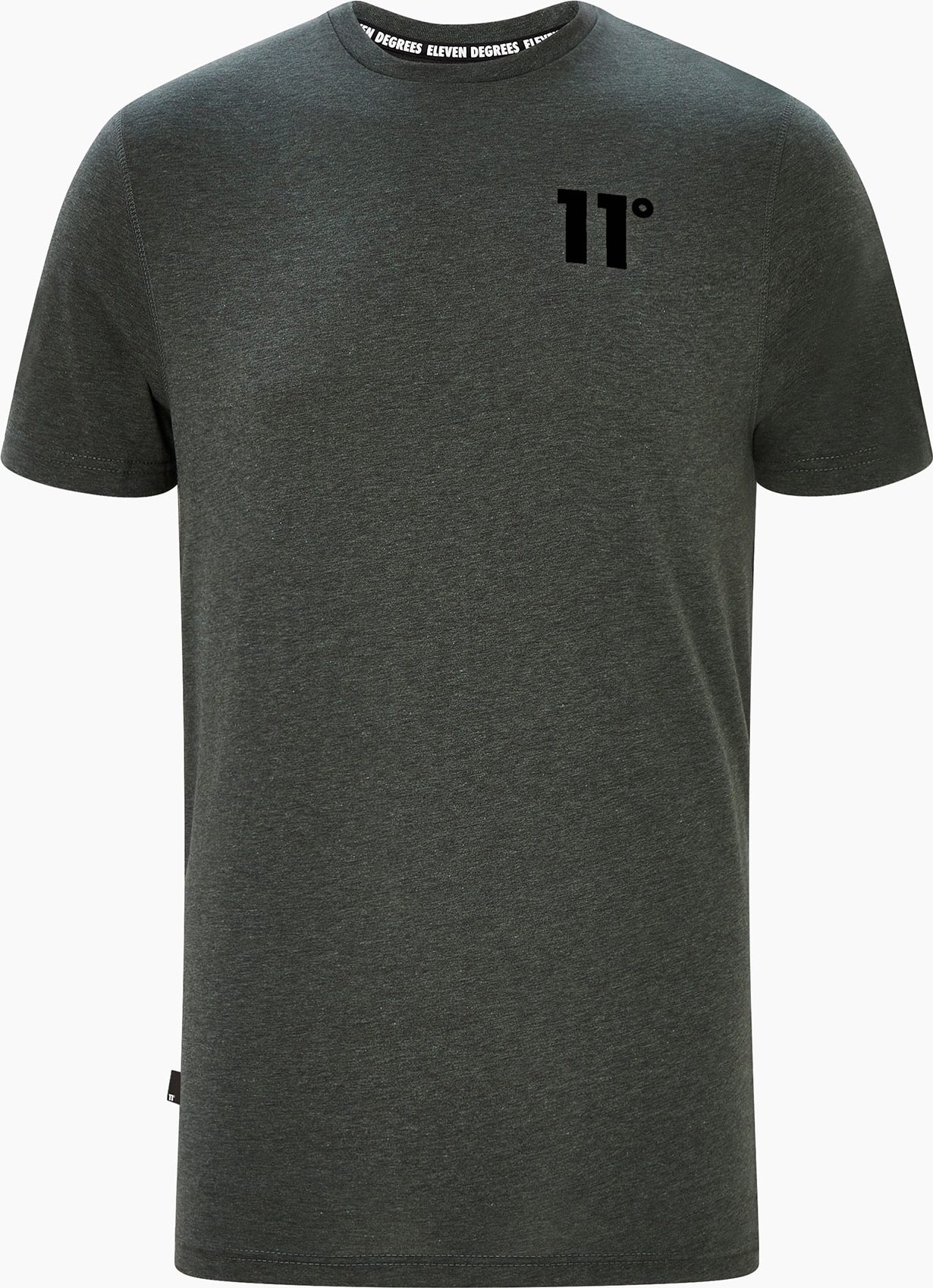 11 Degrees Tričko 'CORE' černá / khaki