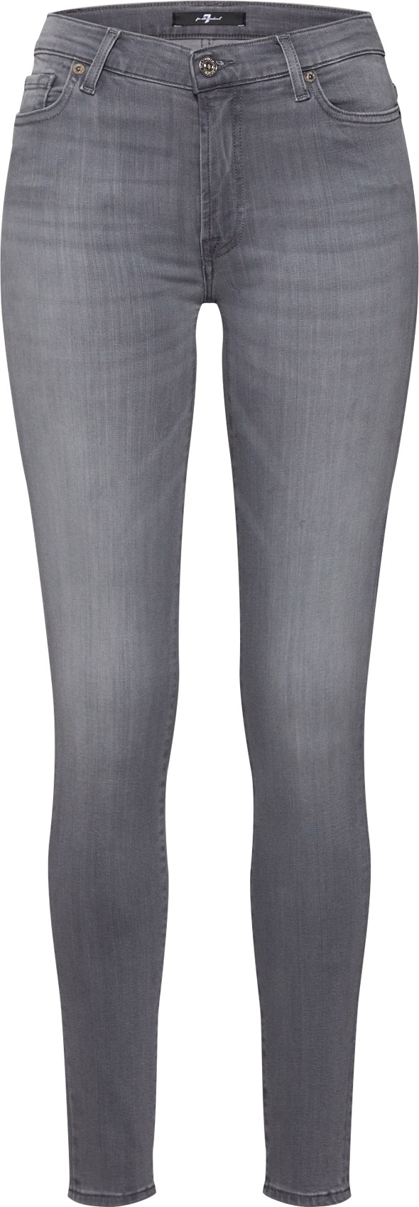 7 for all mankind Džíny 'HW SKINNY SLIM ILLUSION LUXE BLISS' šedá