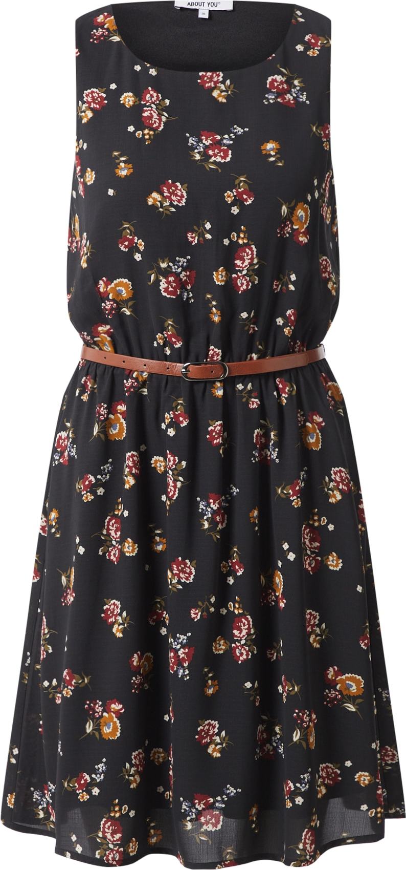 ABOUT YOU Šaty 'Jane' mix barev / černá