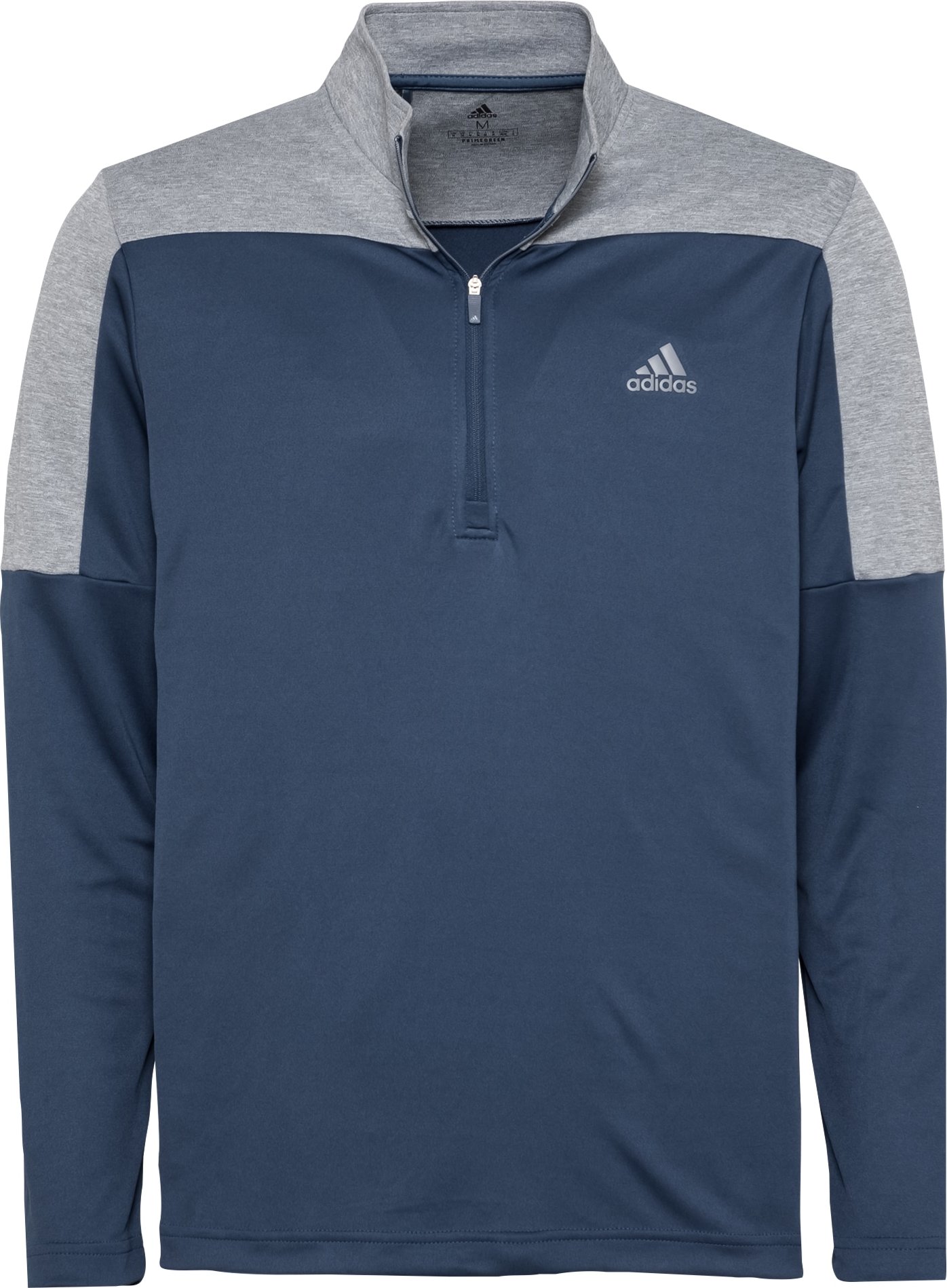 adidas Golf Sportovní mikina šedý melír / chladná modrá