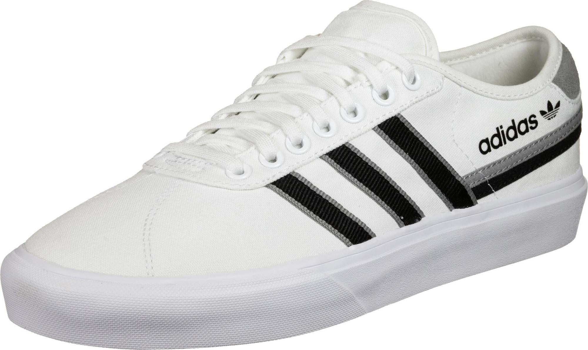 ADIDAS ORIGINALS Tenisky 'Delpala' bílá / černá / stříbrně šedá