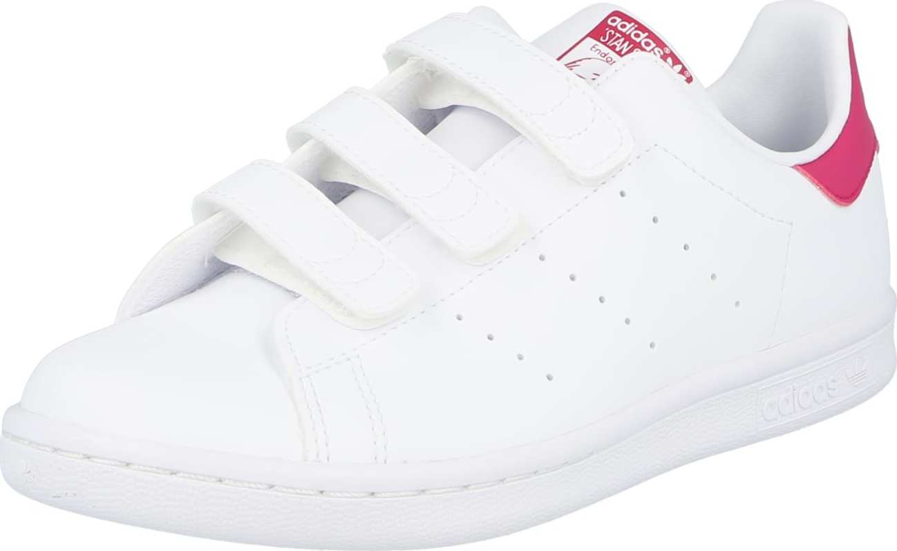 ADIDAS ORIGINALS Tenisky 'Stan Smith' bílá / fuchsiová