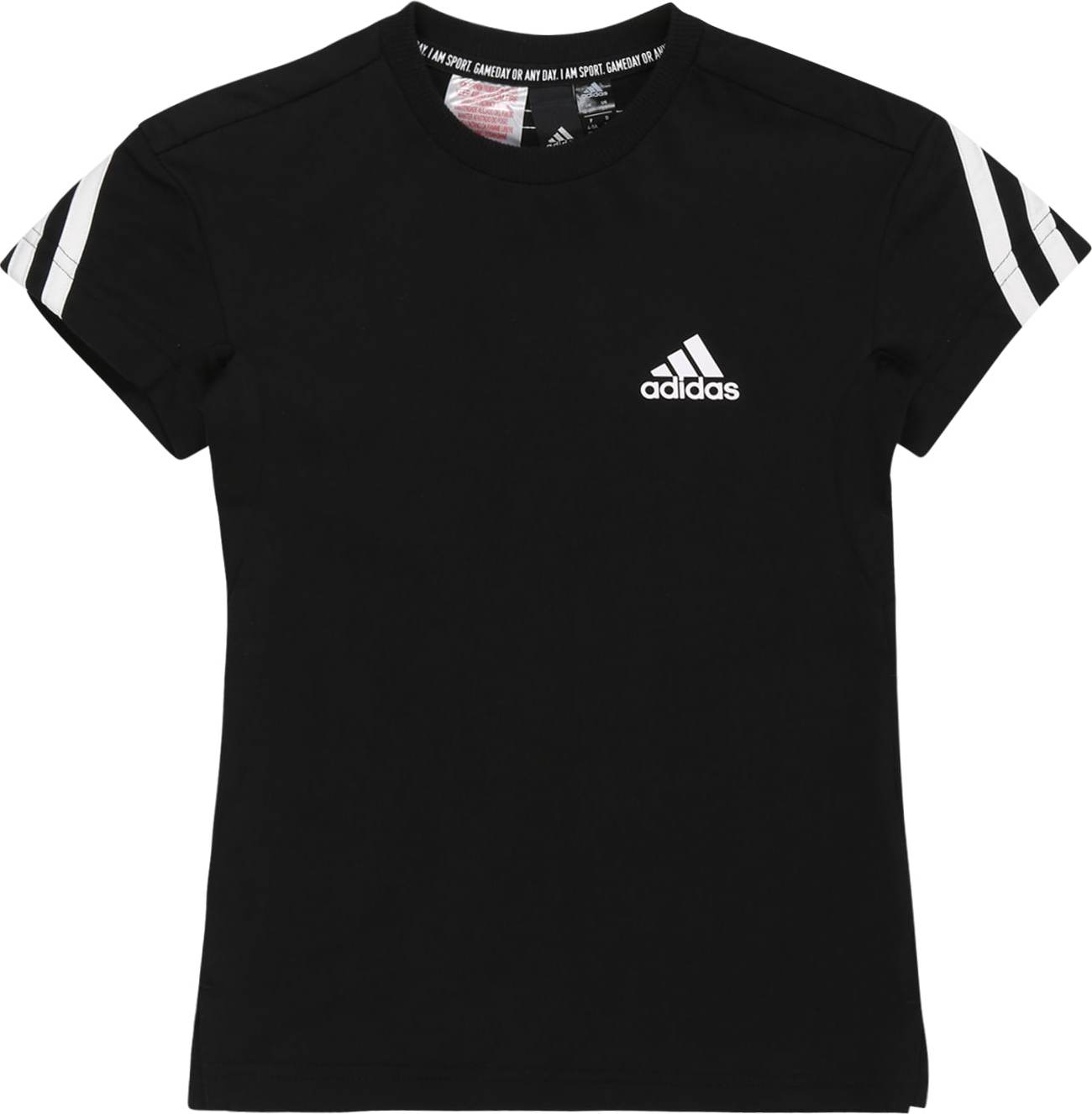 ADIDAS PERFORMANCE Funkční tričko černá / bílá