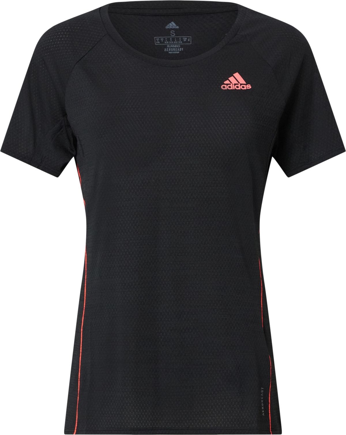 ADIDAS PERFORMANCE Funkční tričko 'Runner' černá / růžová
