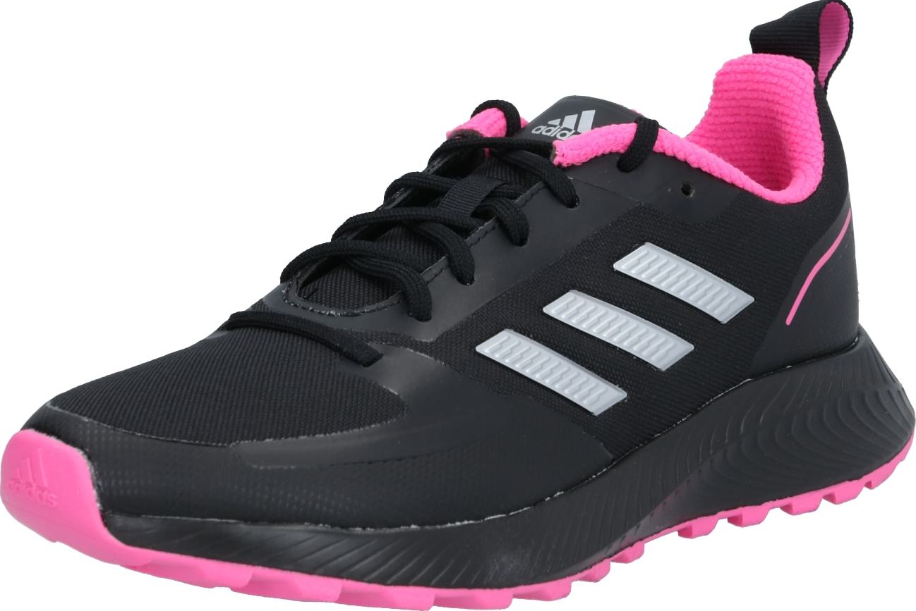 ADIDAS PERFORMANCE Běžecká obuv 'Runfalcon 2.0' pink / černá / stříbrná