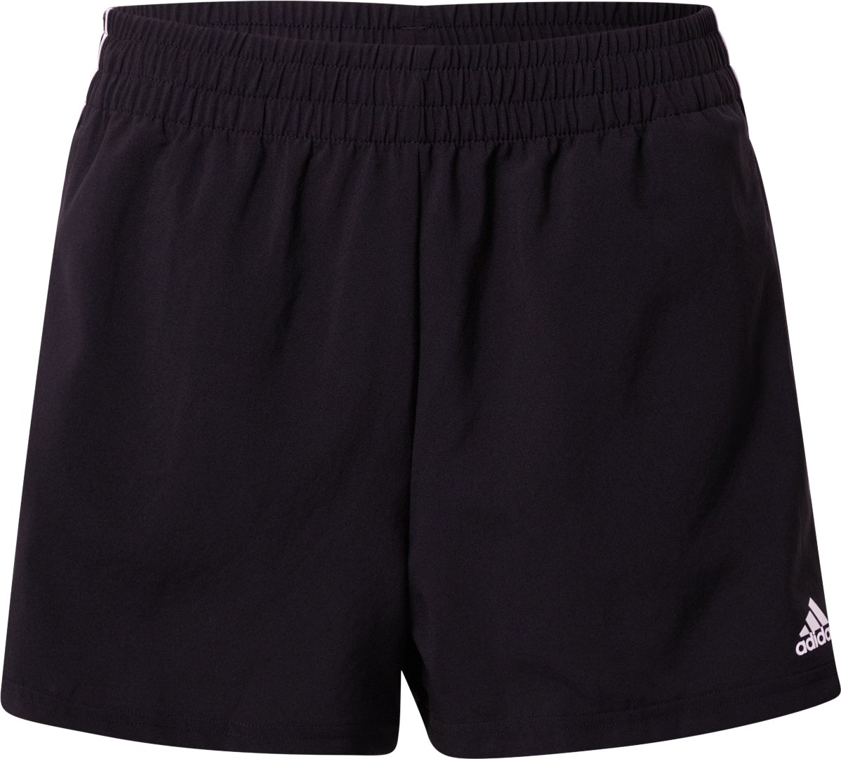 ADIDAS PERFORMANCE Sportovní kalhoty černá / bílá