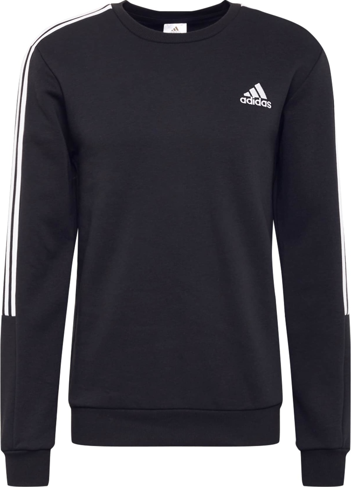 ADIDAS PERFORMANCE Sportovní mikina černá / bílá