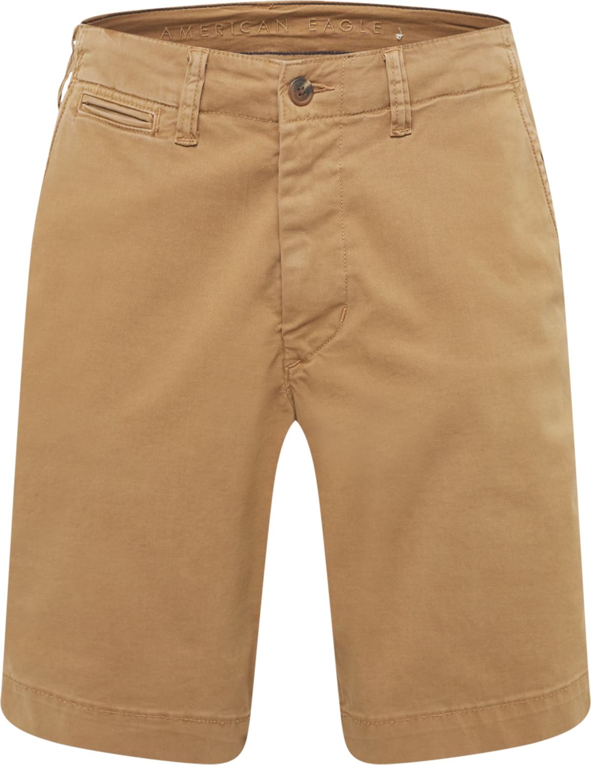 American Eagle Chino kalhoty světle hnědá