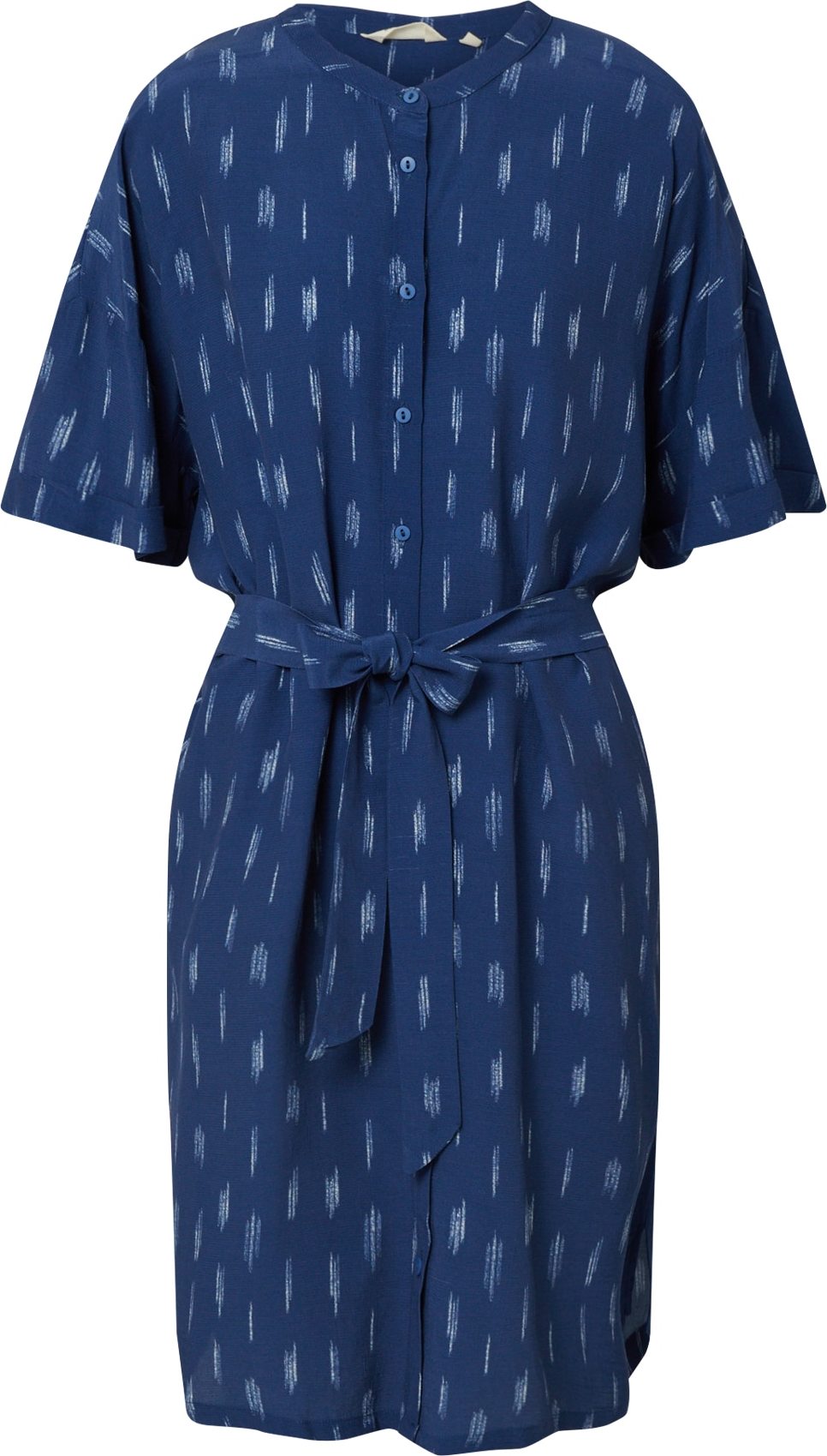 basic apparel Košilové šaty 'Fleur' modrá