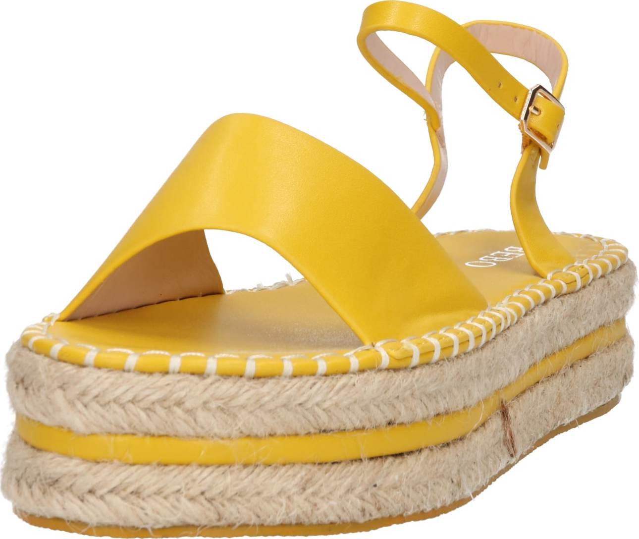 BEBO Páskové sandály 'MONROE' žlutá