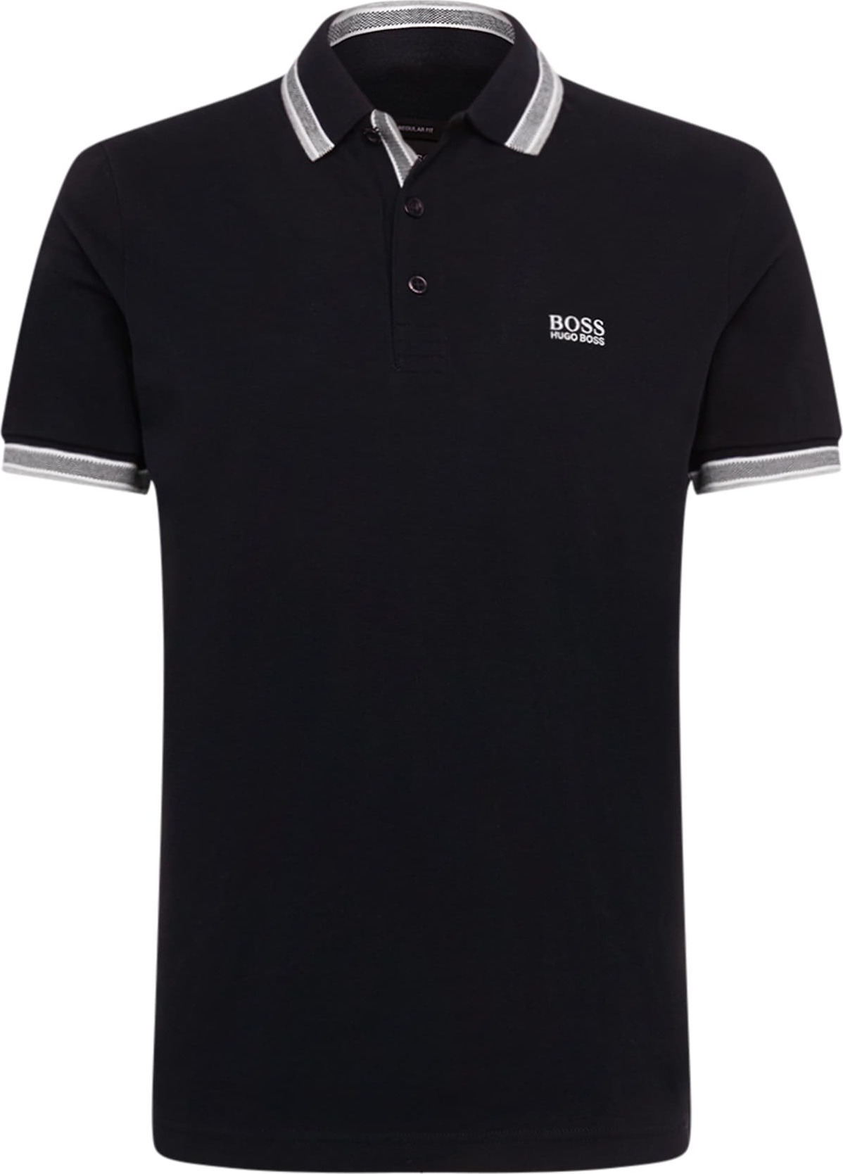 BOSS ATHLEISURE Tričko 'Paddy' černá / šedá / bílá