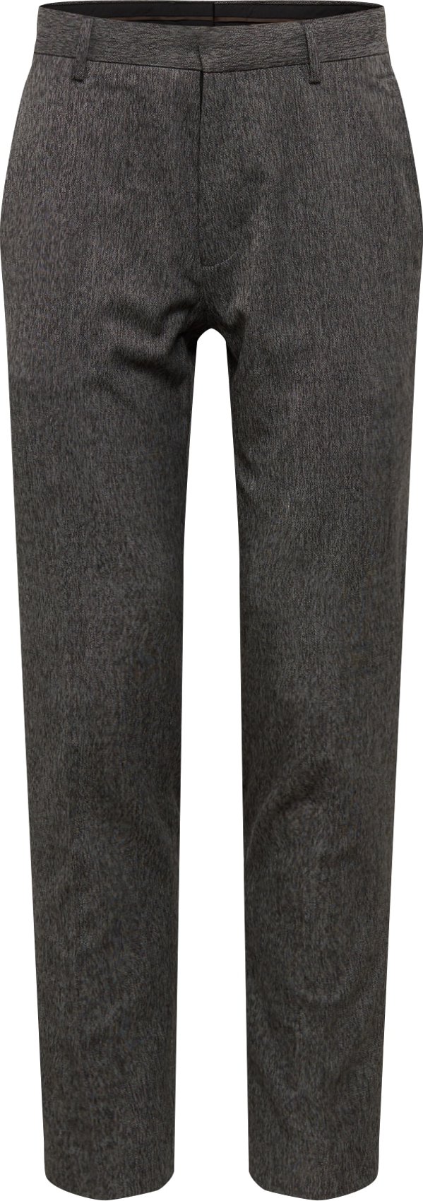 BURTON MENSWEAR LONDON Kalhoty 'CHARCOAL' šedá / černá