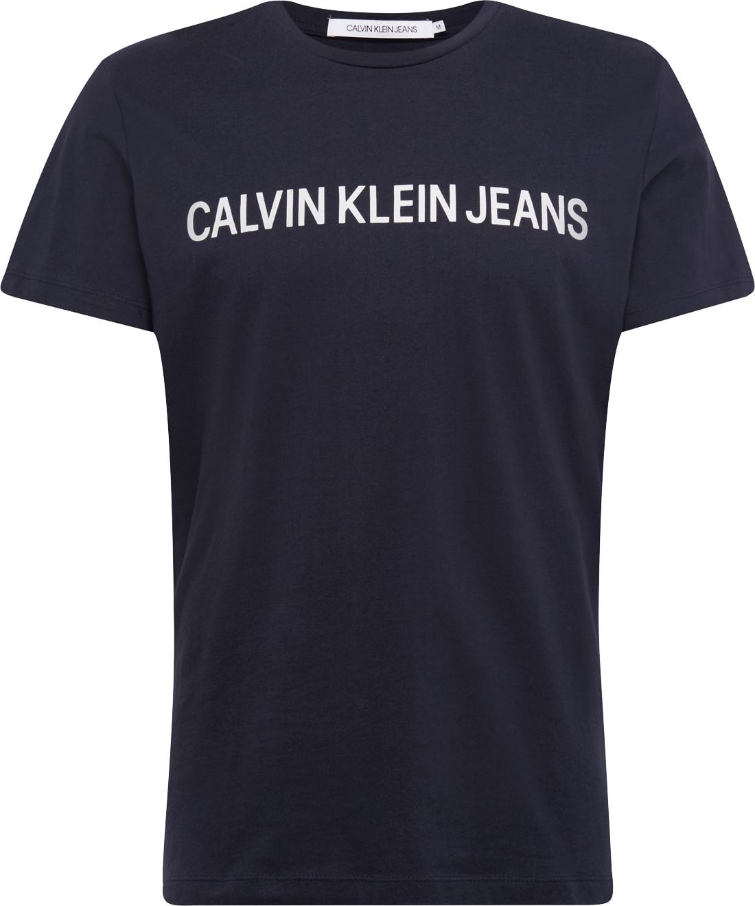 Calvin Klein Jeans Tričko noční modrá / bílá