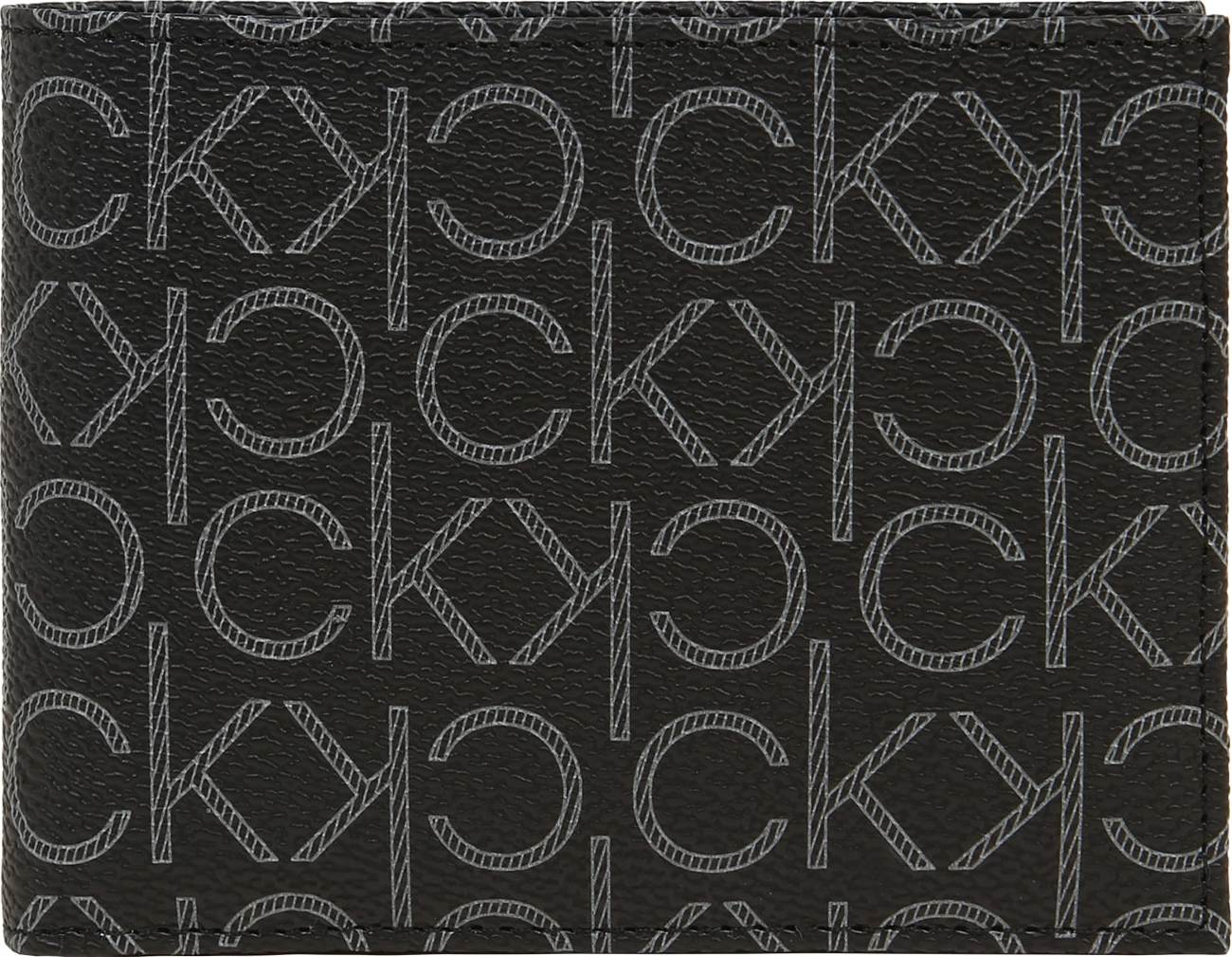 Calvin Klein Peněženka černá / světle šedá
