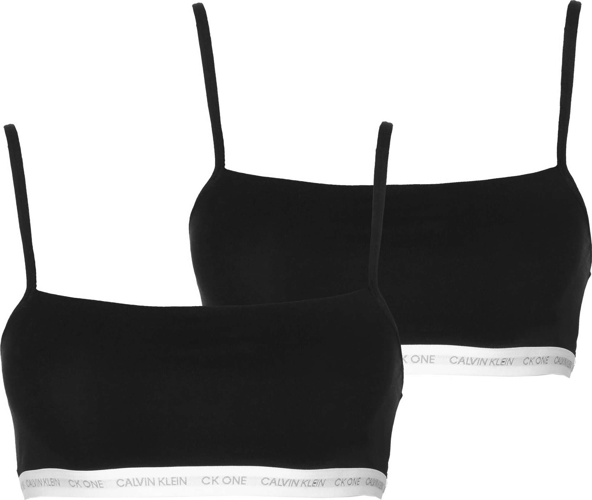 Calvin Klein Underwear Podprsenka 'Unlined' černá